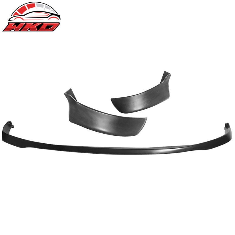 Wholesale 99-00 Civic EK SIR PU Front Bumper Lip + 2PC Rear Bumper Lip Valance Spats