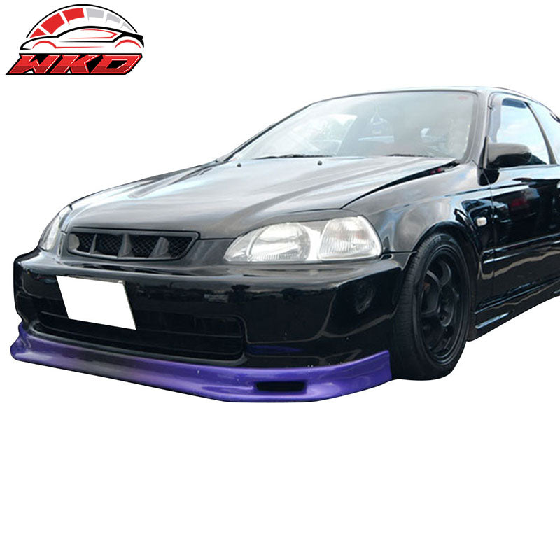 Fits 96-98 Fit JDM Front Hood Grill Unpainted Grille Civic Mugen 2Dr 3Dr 4Drr