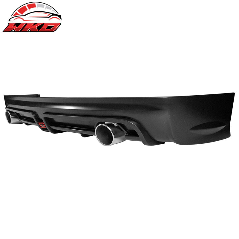 Wholesale 06-11 Civic Mugen RR Twin Outlet Rear Bumper Diffuser Clear 3rd Brake Light