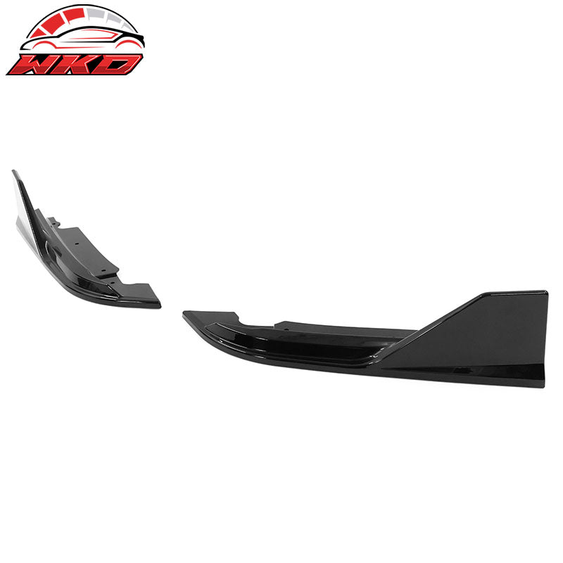 For 22-26 Honda Civic 11th FE-C Style Rear Bumper Lip Diffuser Apron Gloss Black