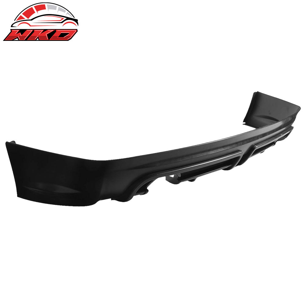 Fits 06-11 Honda Civic 4DR MUG RR Style Add-On Polypropylene Rear Bumper Lip Spoiler