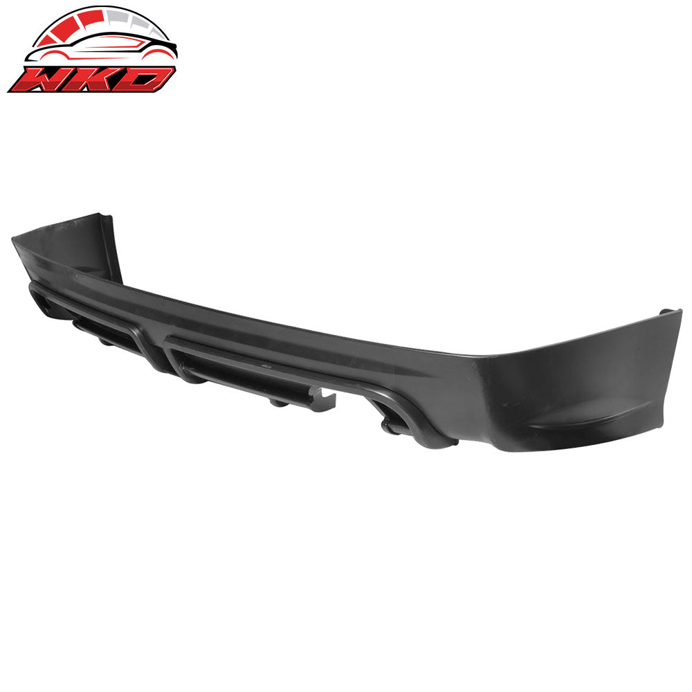 Fits 06-11 Honda Civic 4DR MUG RR Style Add-On Polypropylene Rear Bumper Lip Spoiler
