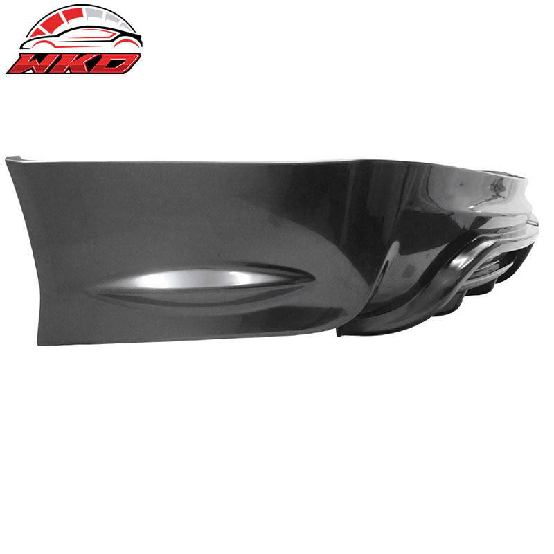 Fits 13-15 Civic Sedan Mugen RR Style Rear Bumper Lip w/ Clear 3rd Brake Light