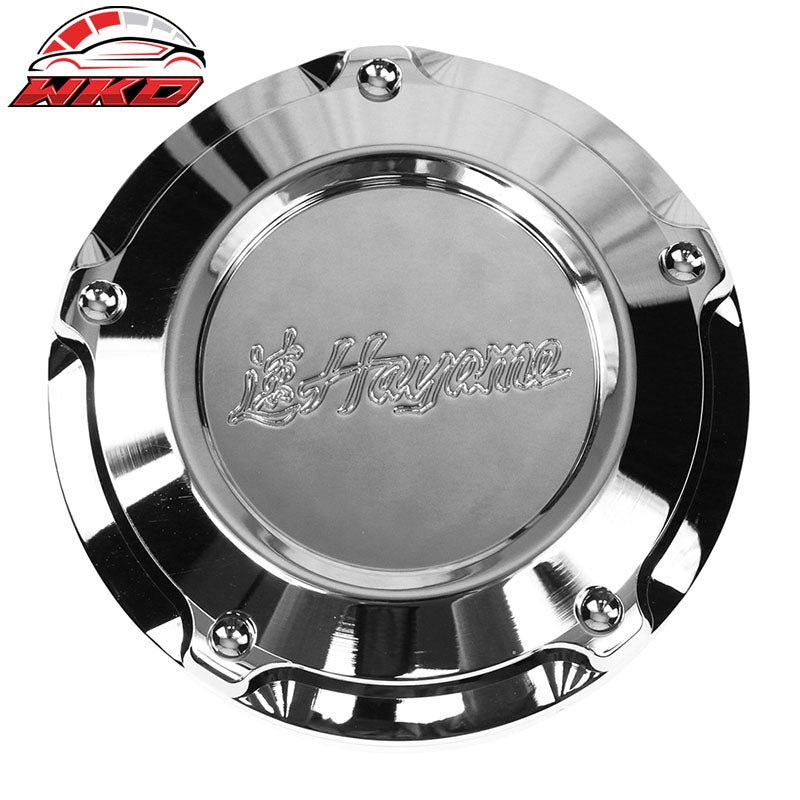 Fits 92-00 Honda Civic Hayame Style Fluid Reservoir Cover Chrome