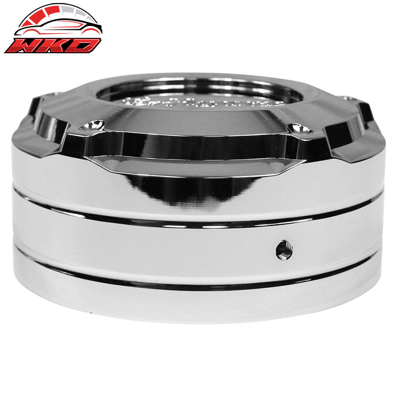 Fits 92-00 Honda Civic Hayame Style Fluid Reservoir Cover Chrome