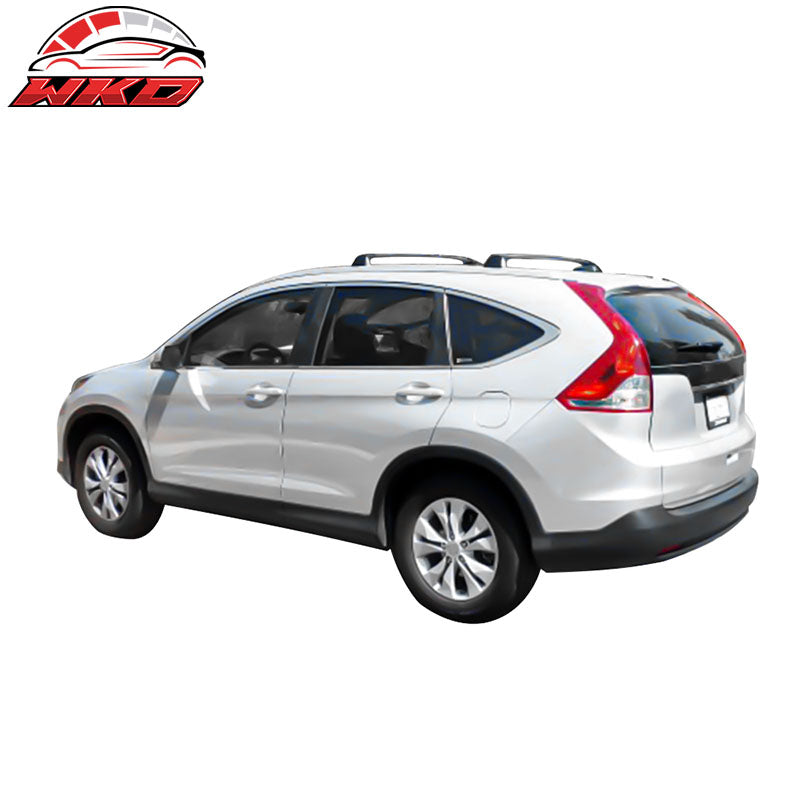 Fits 12-16 Honda CR-V 4PCS Roof Rack Cross Bar + Side Rail Luggage Carrier Set
