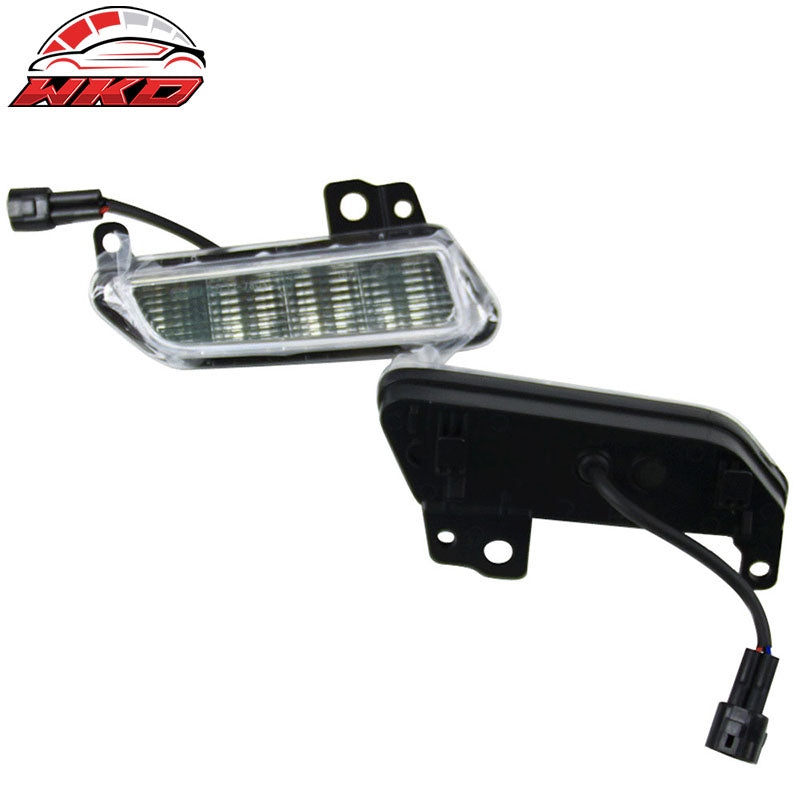 Fits 15-16 Honda Fit Mugen RR GK5 Front Bumper Conversion Cover w/ DRL Lights