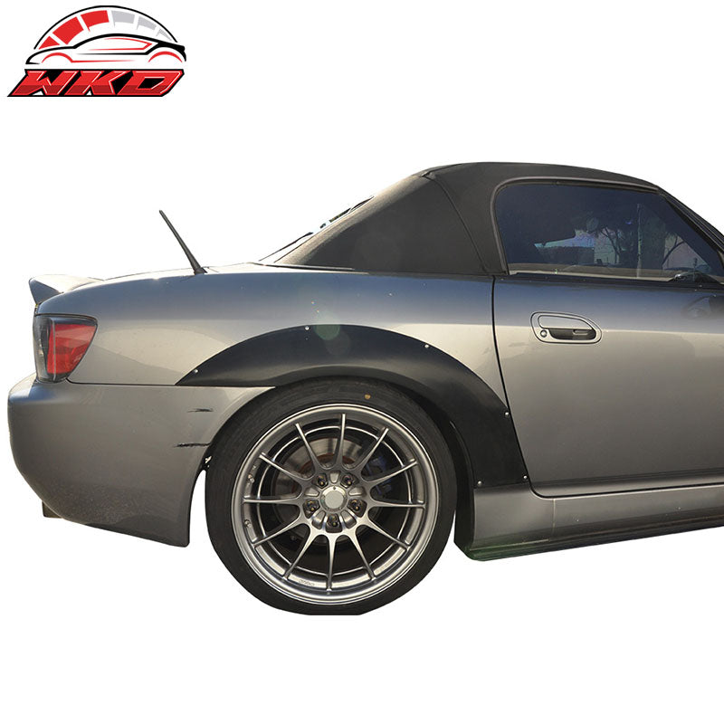 Fits 00-09 Honda S2000 S2K A Style Rear Fender Flare Covers PU