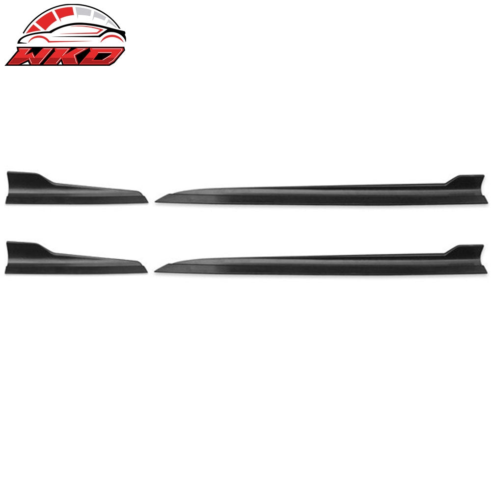 Wholesale Honda 4PCS Side Skirts Extension Rocker Panels + Rear Side Splitters PP