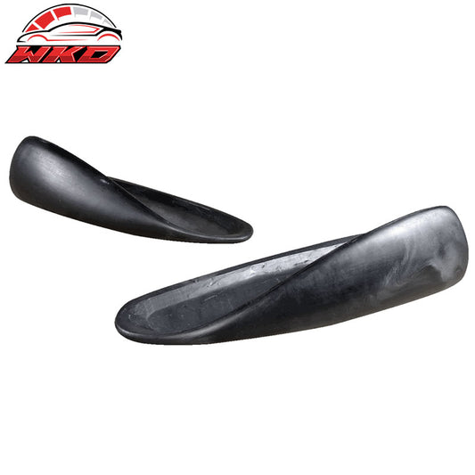 Wholesale Honda Hyundai 2PCS Added On Side Skirts Extension Rear Apron Unpainted PU