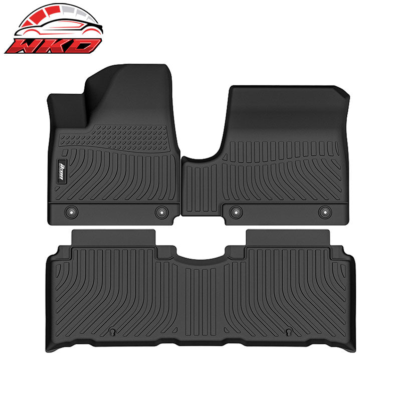 Wholesale 22-24 Hyundai Ioniq 5 All Weather 3D Molded Floor Mat Front Rear Carpet TPE