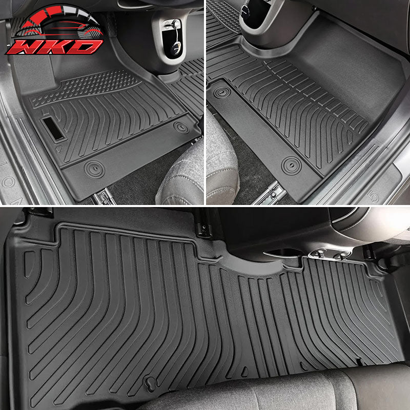 Fits 22-24 Hyundai Ioniq 5 All Weather 3D Molded Floor Mat Front Rear Carpet TPE