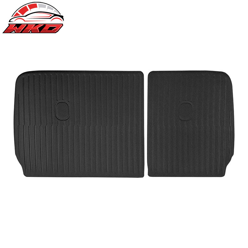 Fits 22-24 Hyundai Ioniq 5 All Weather Trunk Mat Cargo Liner + Backrest Mats XPE