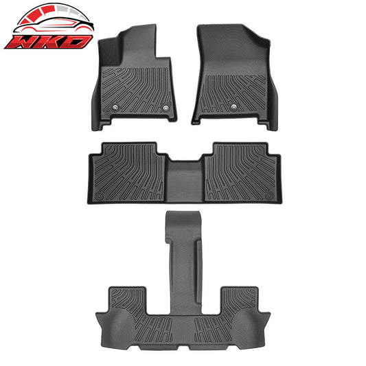 Wholesale 24-26 Hyundai Santa Fe Hybrid Anti-Slip Floor Mats All Weather TPE Carpets