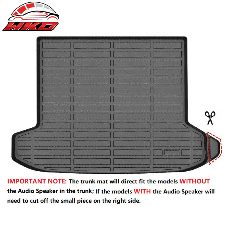 Fits 22-26 Hyundai Tucson Non-Hybrid All Weather 3D Floor Mats TPE + Trunk Mat