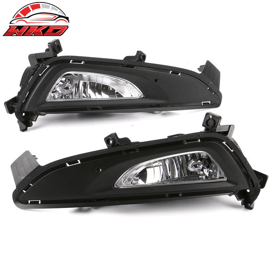 Wholesale 16-18 Hyundai Tucson OE Style Foglights Kit ABS Black Housing Clear Lens - Wikond Auto