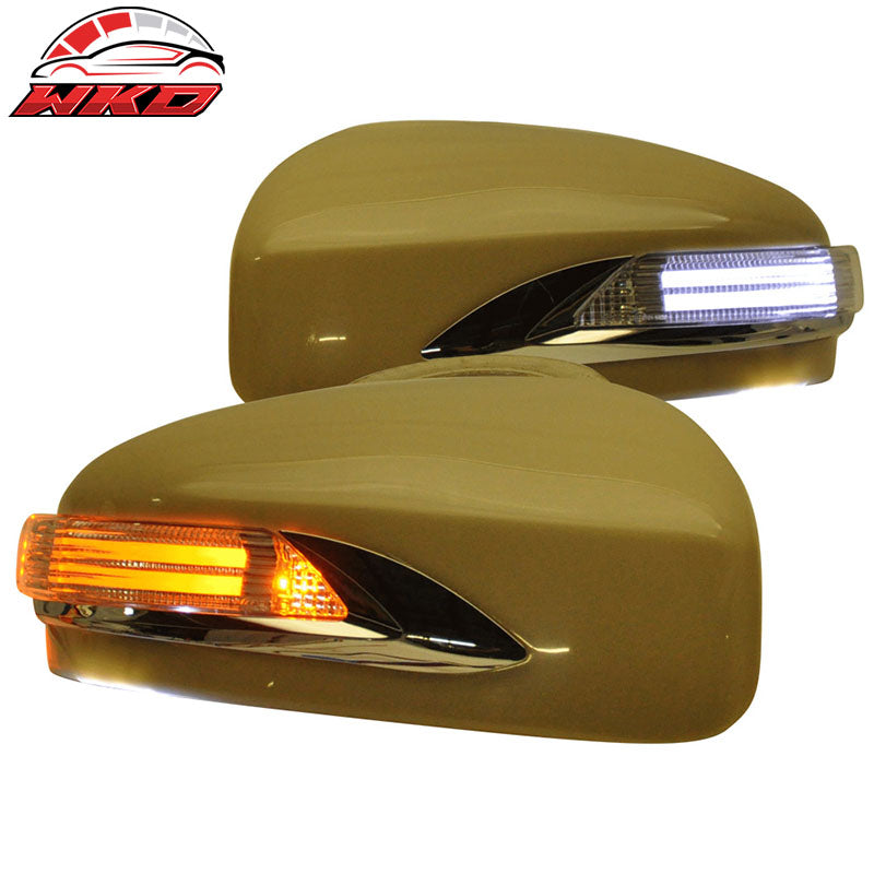 Wholesale 09-13 Infiniti FX35 13-15 QX70 Side Mirror Cover W/ LED