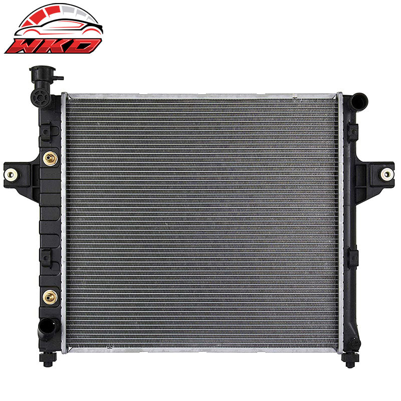 Fits 99-04 Jeep Grand Cherokee 4.0 L6 Aluminum Core Cooling Radiator Replacement