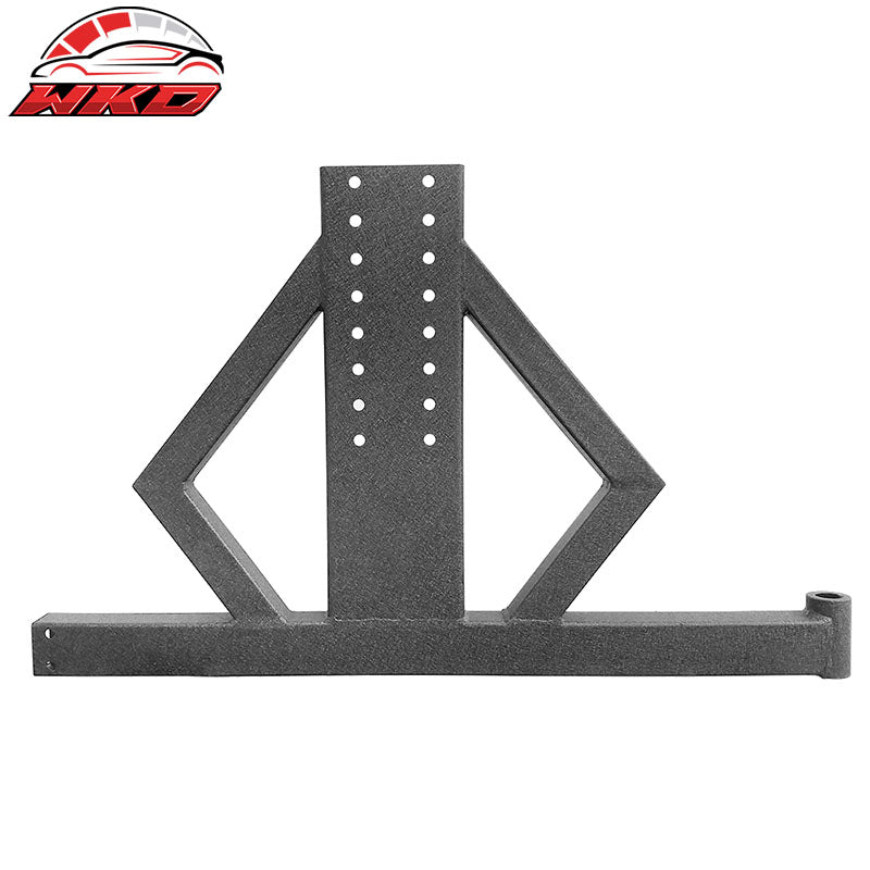 Fits 97-06 Jeep Wrangler Rear Bumper Bull Bar Guard With Winch Plate & D Rings