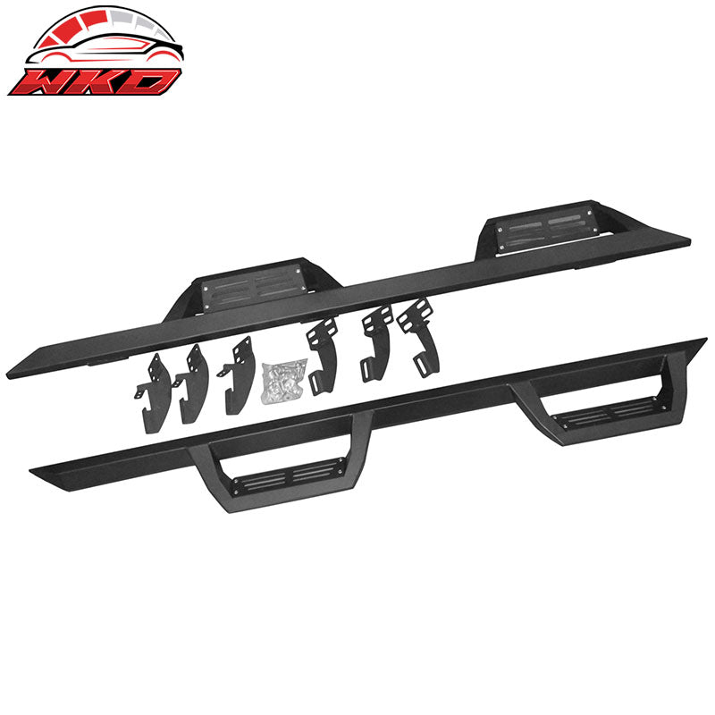 Wholesale 07-18 Jeep Wrangler JK/JK Unlimited Running Boards Side Step Nerf Bar - 2PCS