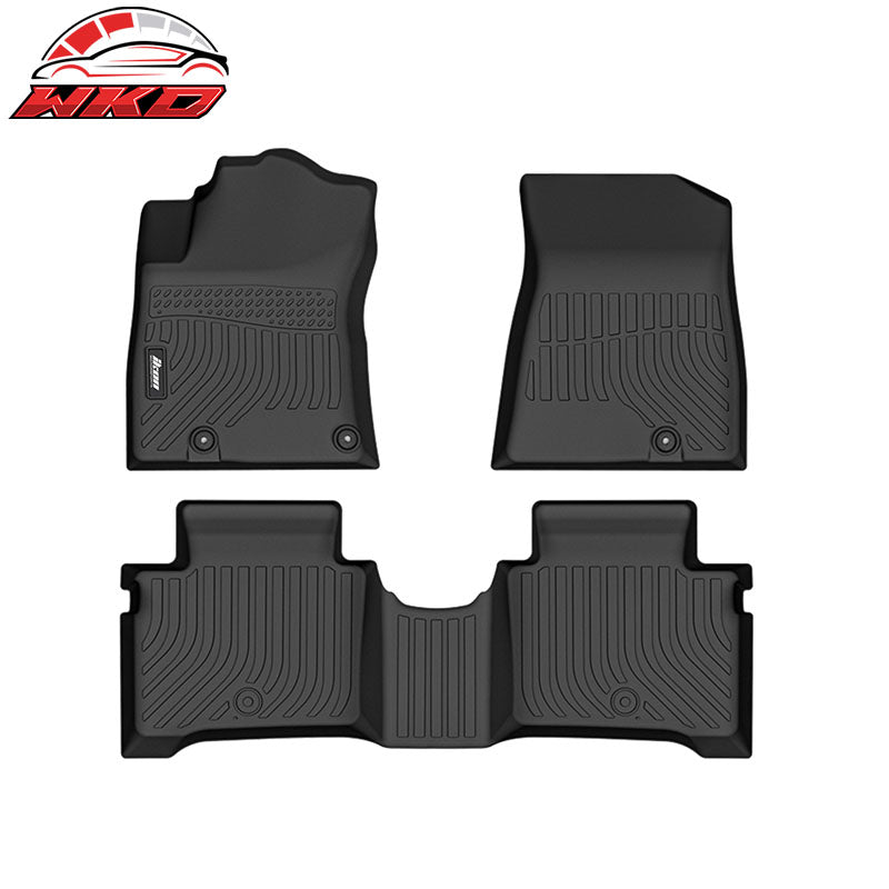 For 23-26 Kia Niro All Weather 3D Molded Floor Mats Carpet Liner + TPE Trunk Mat
