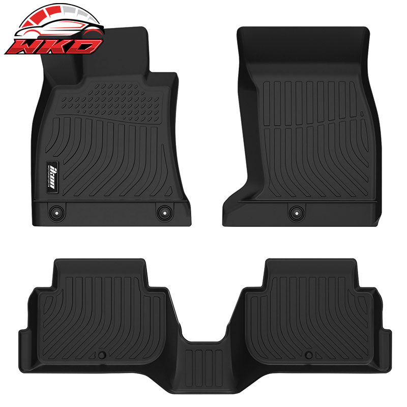 For 18-23 Kia Stinger AWD All Weather TPE 3D Floor Mats Carpet + Trunk Mat Liner