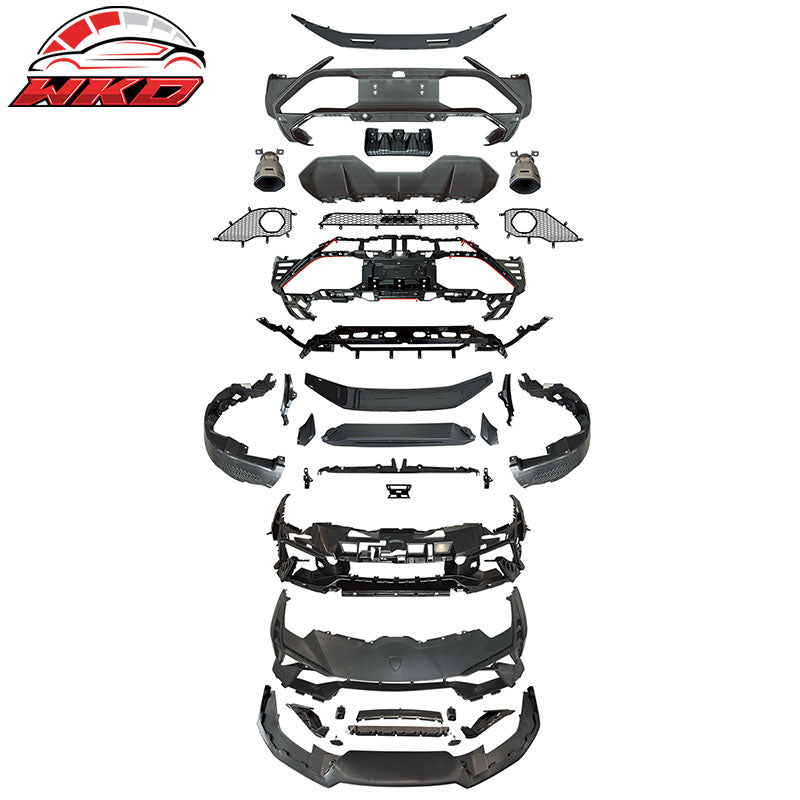 Wholesale 15-24 Lamborghini Huracan Tecnica Style Front Rear Conversion Assembly Kits