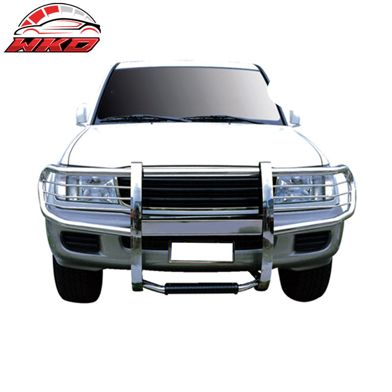 2005-2008 Land Rover LR3 Discovery 3 SUV Front Bumper Brush Guard Chrome Grille SUT
