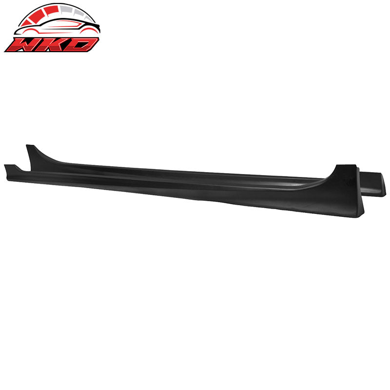 Fits 13-18 Lexus ES350 ES300h Side Skirts Unpainted Black Rocker Panel Extension