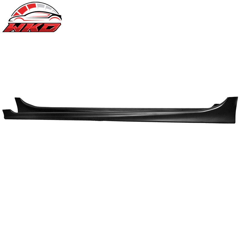 Fits 13-18 Lexus ES350 ES300h Side Skirts Unpainted Black Rocker Panel Extension