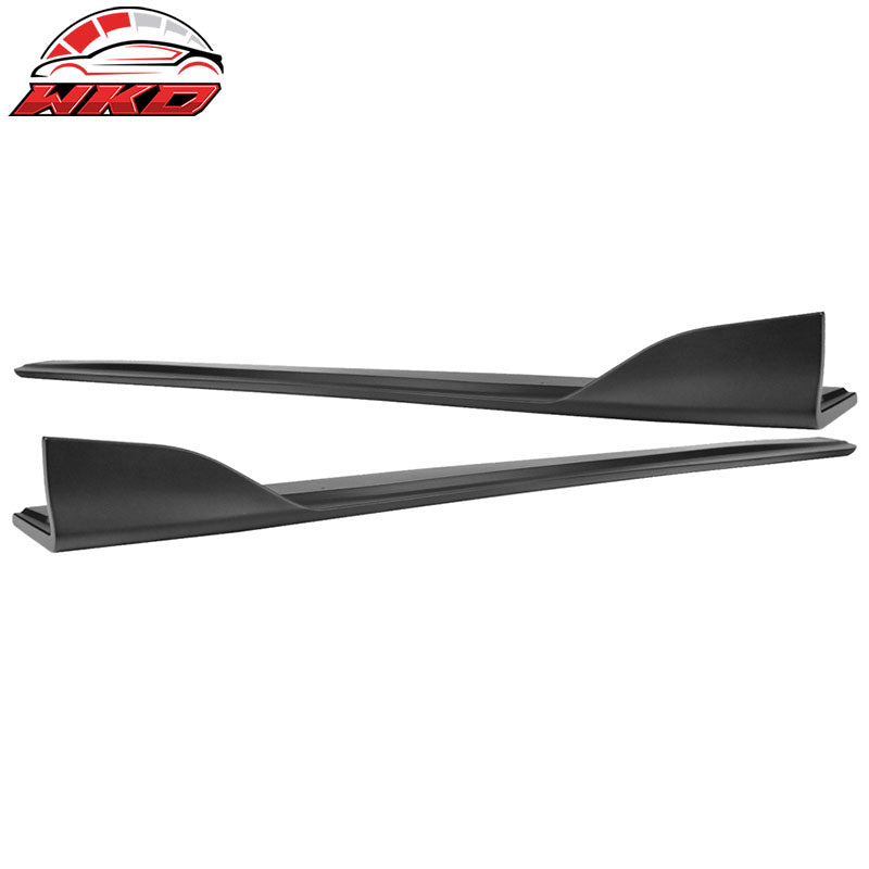 Fits 14-20 Lexus IS250 IS300 IS350 Type A Side Skirts Rockel Panel Matte Black