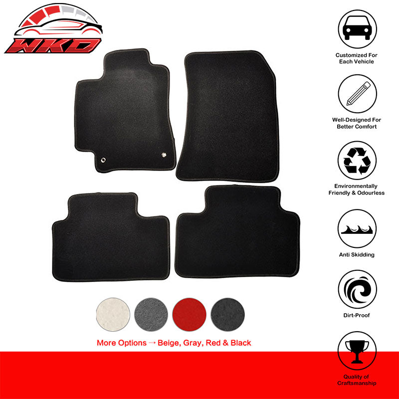 Fits 01-05 Lexus IS300 4Dr OE Factory Fitment Car Floor Mats Front & Rear Nylon
