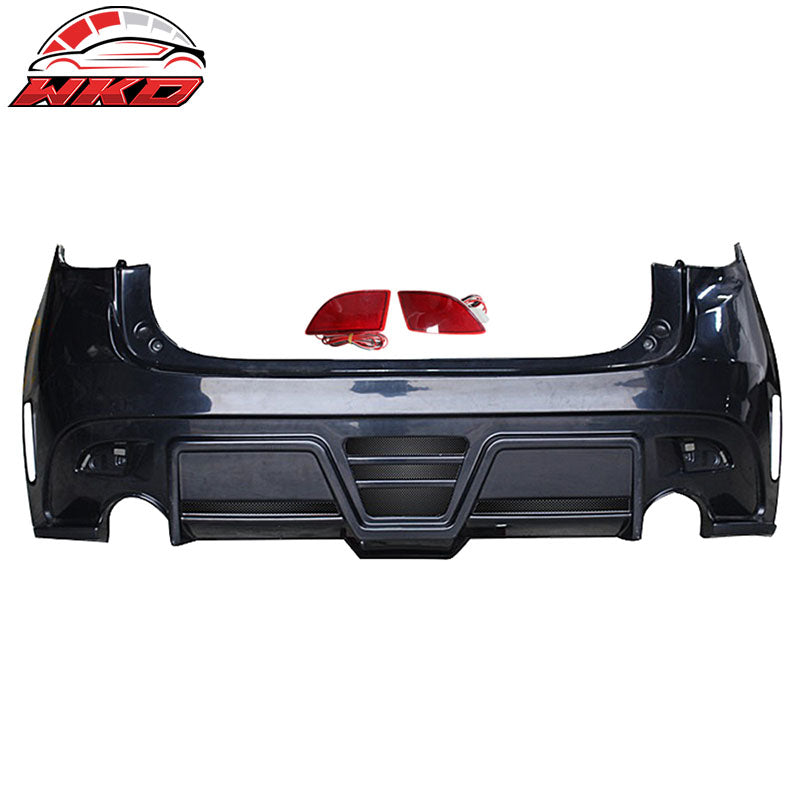 Wholesale 14-16 Mazda 3 Hatchback KS Style Rear Bumper Conversion W/ Red LED Lights