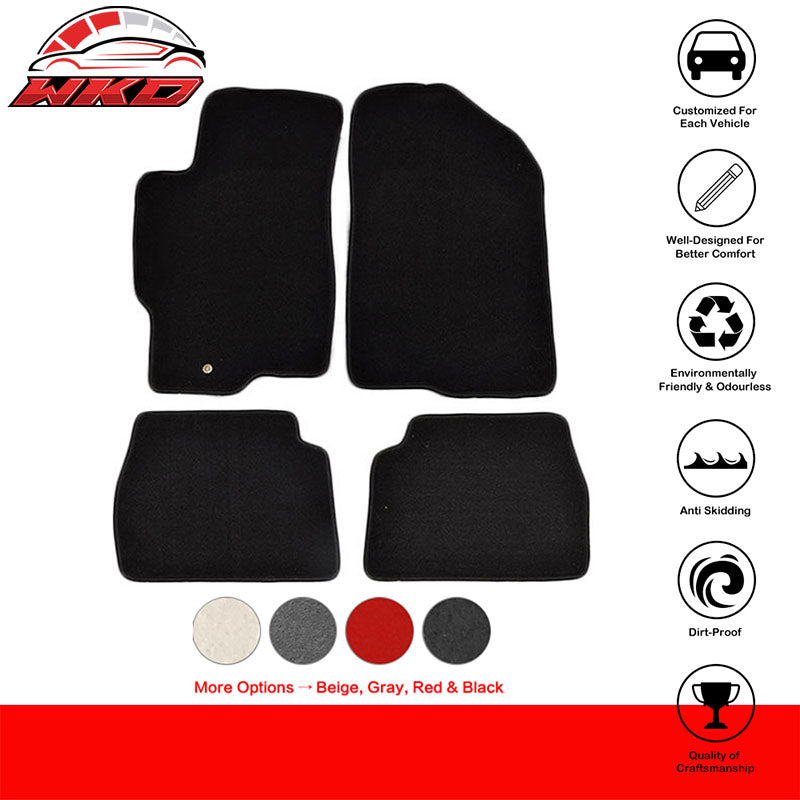 Fits 03-08 Mazda 6 4Dr 5Dr OE Factory Fitment Car Floor Mats Front & Rear Nylon