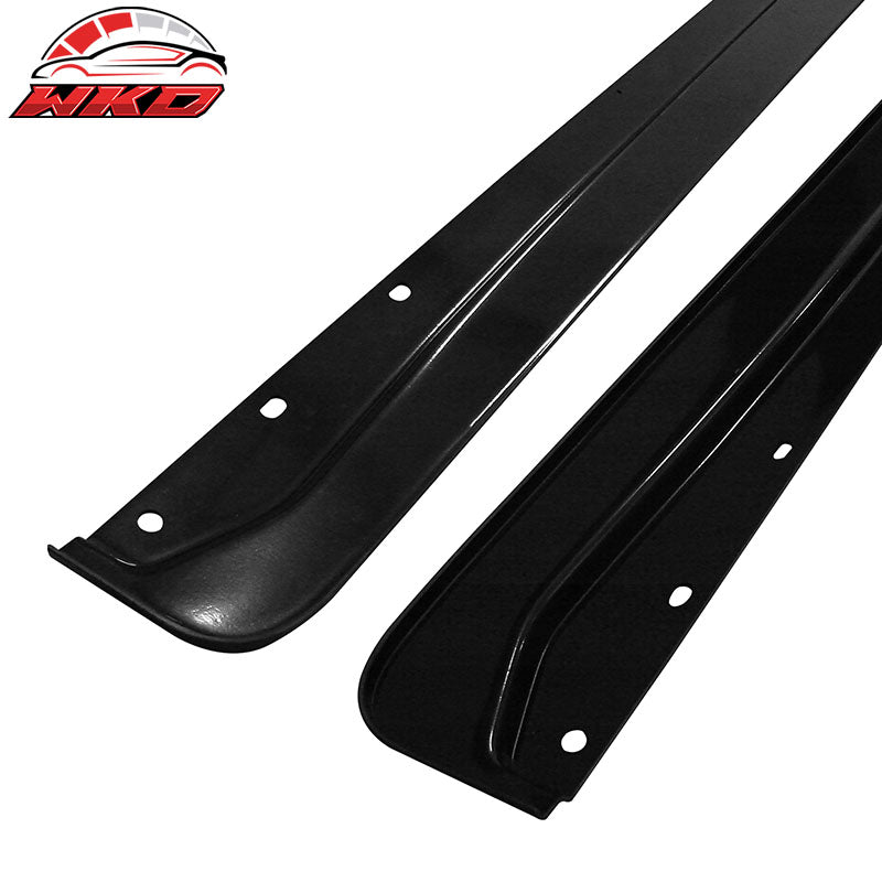 Fits 90-97 Mazda Miata FD Style Side Skirts Extensions + Front Bumper Lip - PU