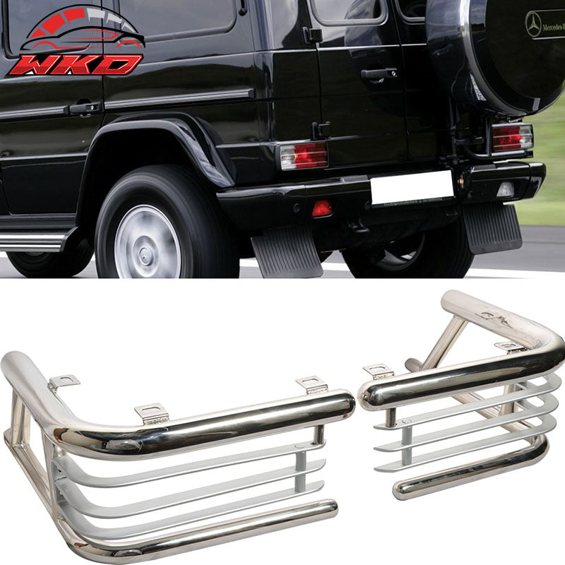 Wholesale 99-07 Mercedes G500 G550 Chrome Rear Tail Light Guard - Wikond Auto