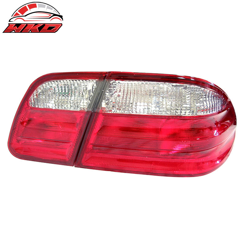 Wholesale 96-02 Mercedes Benz W210 E300 E320 E430 Red Clear LED Tail Lights Lamps