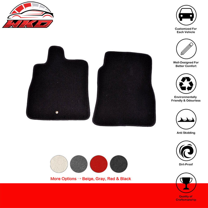 Fits 06-12 Mitsubishi Eclipse OE Factory Fitment Car Floor Mats Nylon