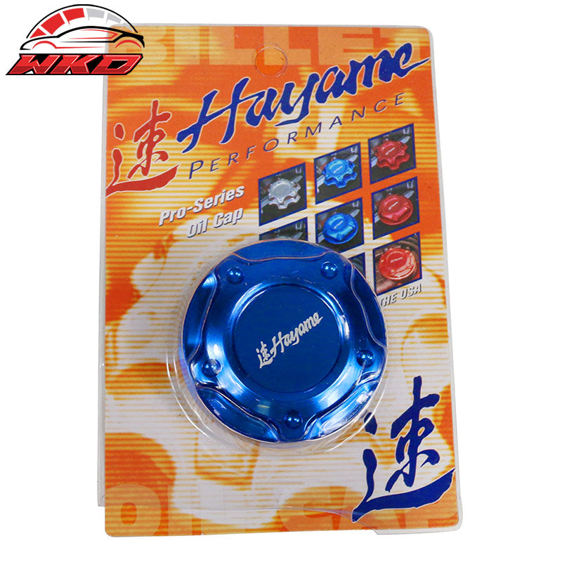 Fits 95-99 Mitsubishi Eclipse Hayame Style Replacement Engine Oil Cap Cover Blue