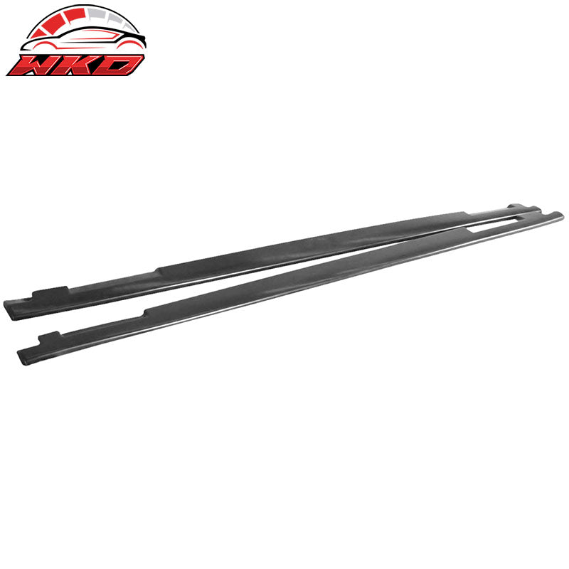 Fits 01-07 Mitsubishi Lancer EVO 7 8 9 OE Style PU Side Skirts Extensions