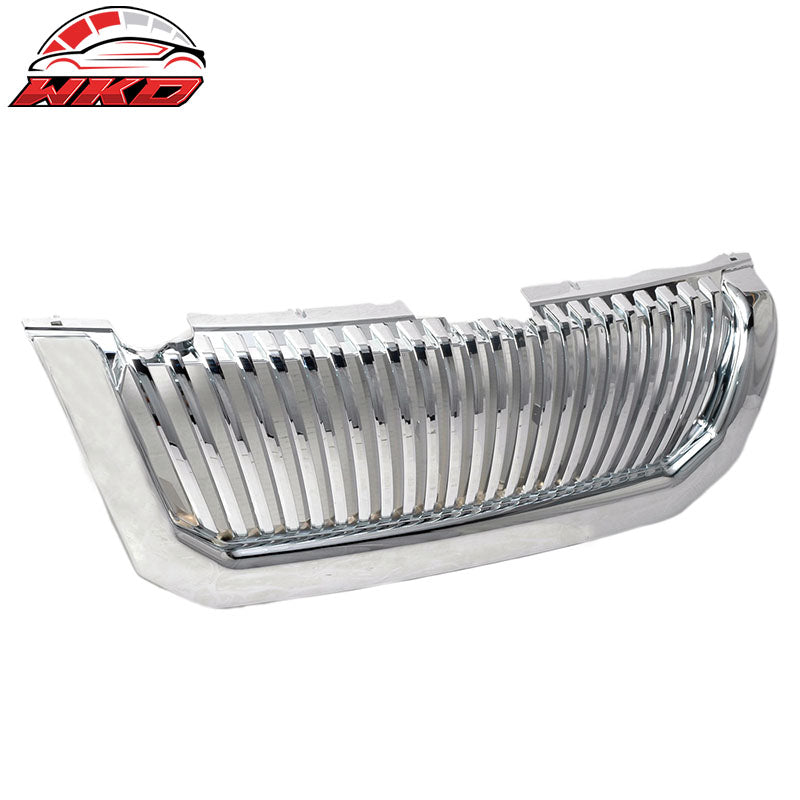 Fits 00-04 Mitsubishi Montero Sport Unpainted Vertical Hood Grille