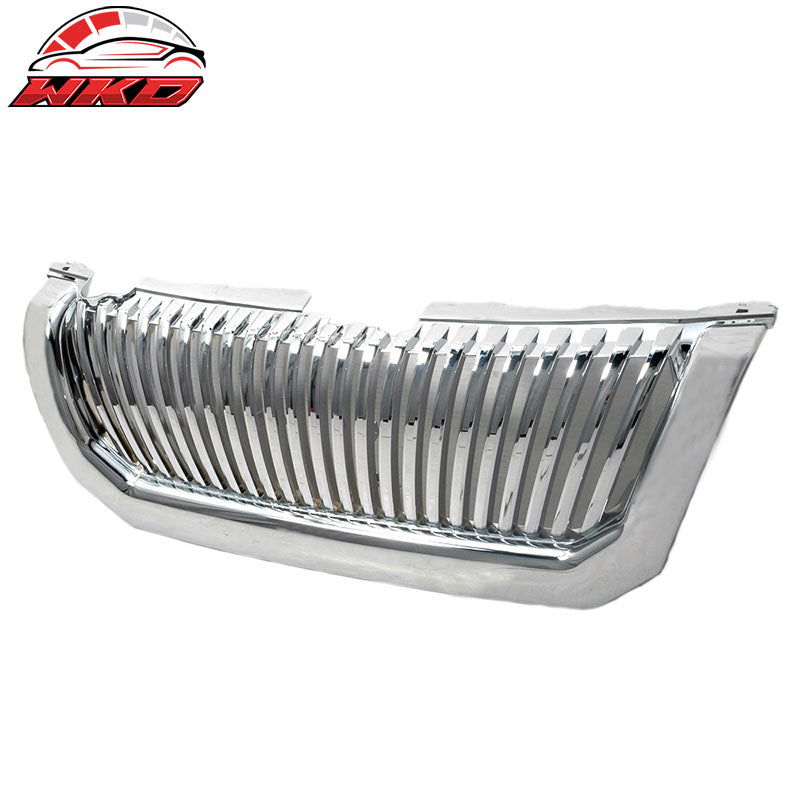 Fits 00-04 Mitsubishi Montero Sport Unpainted Vertical Hood Grille