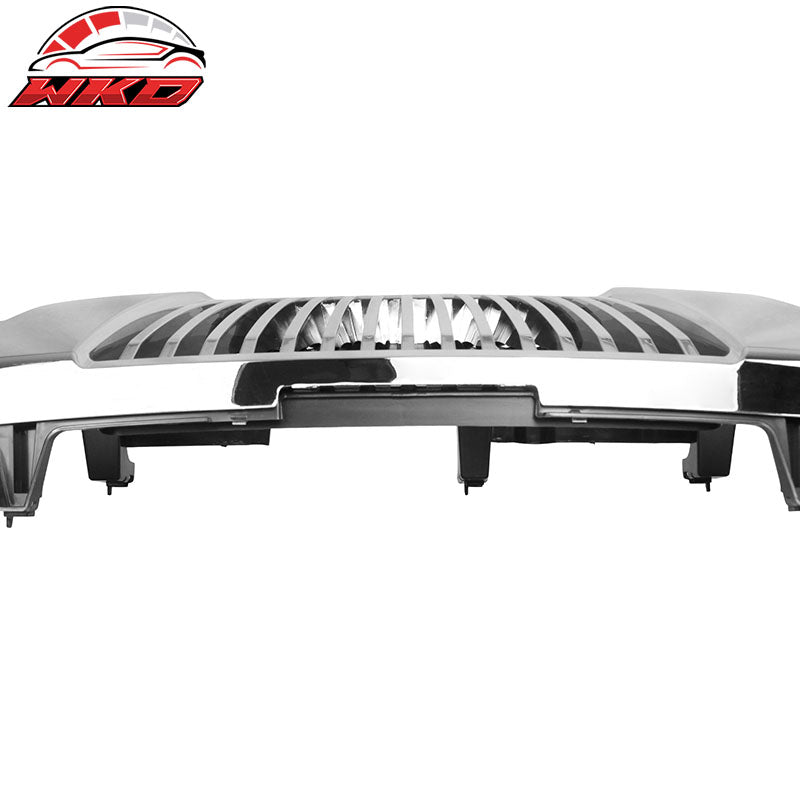 Fits 04-07 Nissan Titan Armada Chrome Vertical Hood Grille