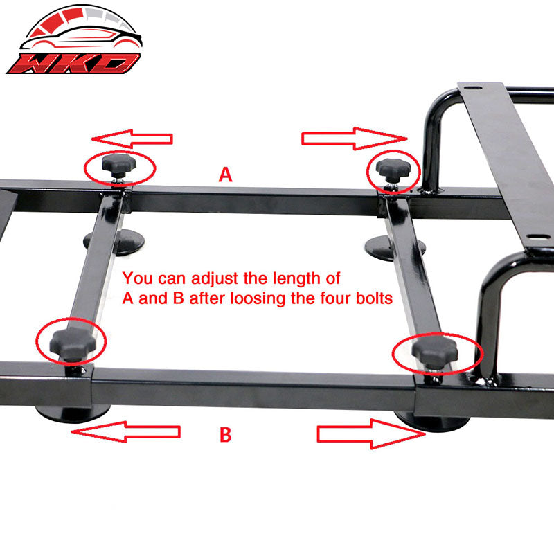 Black Racing Simulator Cockpit Driving Seat Reclinable & Gear Shifter Mount