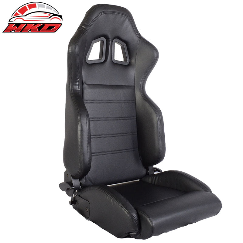 Black Racing Seat Steering Wheel Stand Compatible with Logitech G29 Thrustmaster