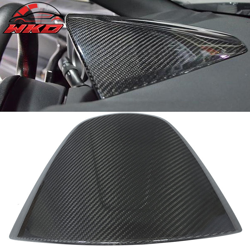 Fits 13-20 Scion FRS Dashboard Panel Gauge Cluster Carbon Fiber Overlay