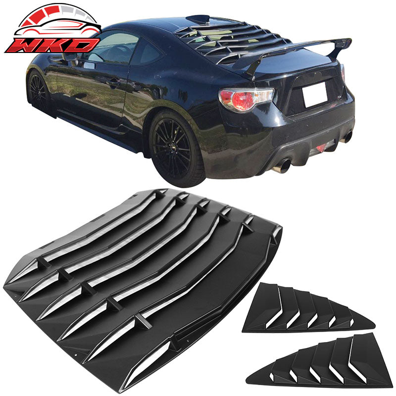 Wholesale 13-20 Scion FRS/Subaru BRZ/Toyota 86 Rear Window Louver Side Quarter Scoop