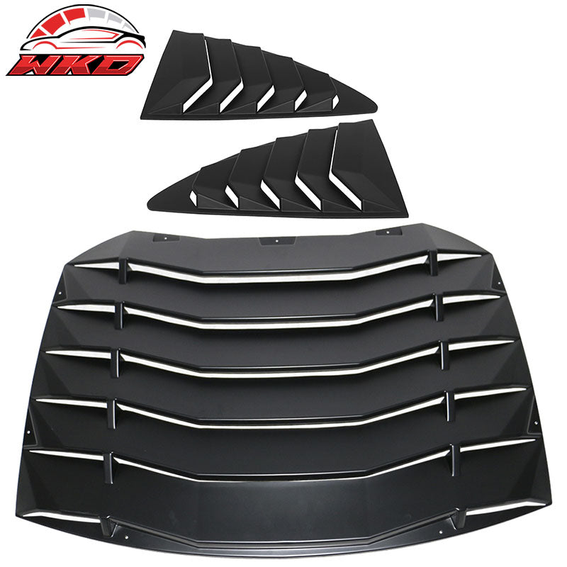 Fits 13-20 Scion FRS/Subaru BRZ/Toyota 86 Rear Window Louver Side Quarter Scoop