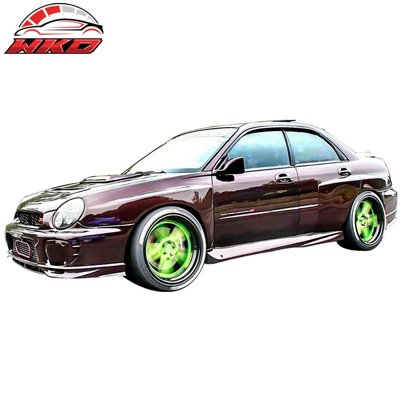 Fits 02-03 Subaru Impreza WRX STi Front Wide Fender Kits FRP