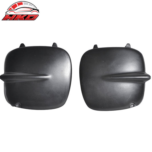 Wholesale 97-01 Subaru Impreza GC8 JDM STI Style Fog Lights Cover Unpainted Black ABS
